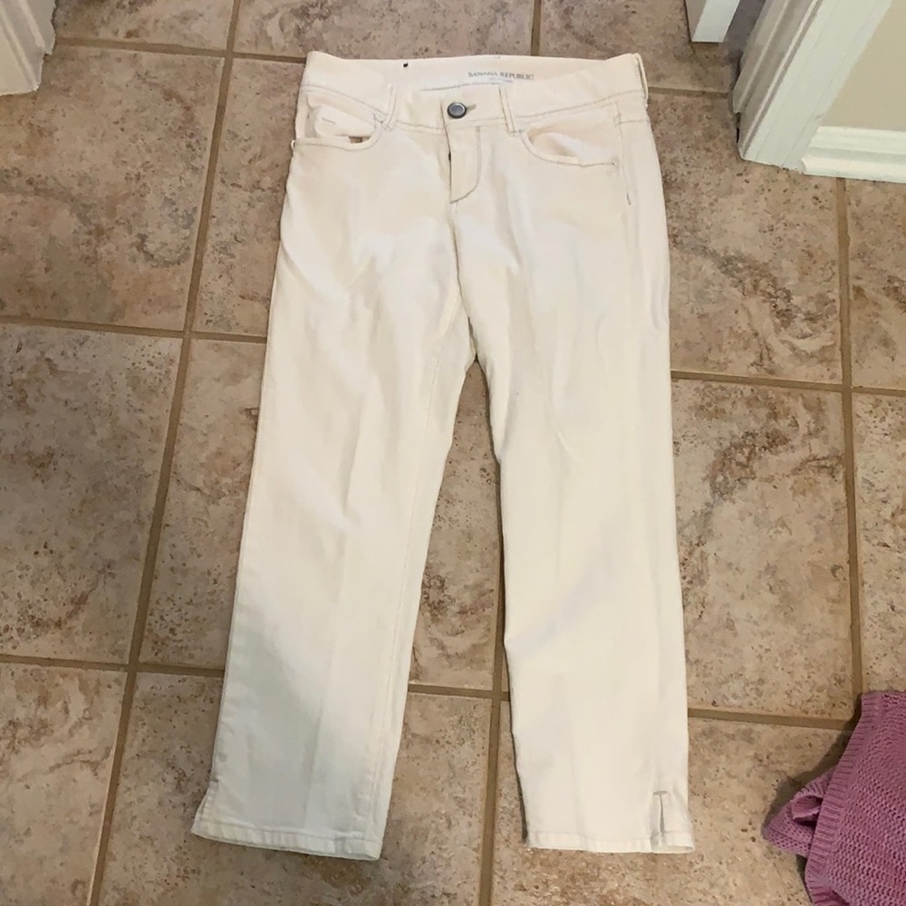 White jeans